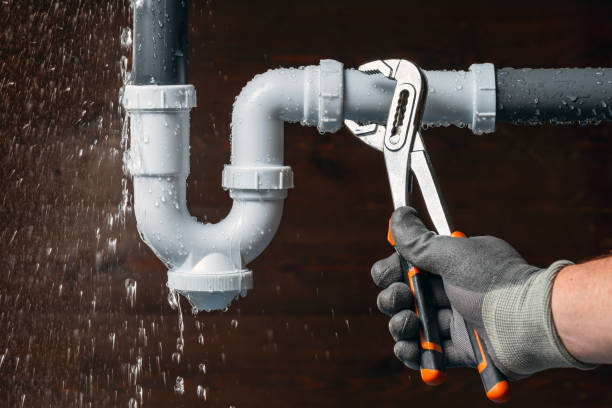 Professional Drain Cleaning technician working in Cortland, IL